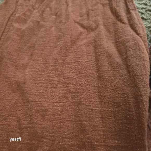 Electric Feathers drawstring lants rust M/L - Picture 4 of 11